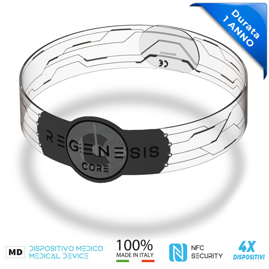 Kit Annuale Regenesis Core Dispositivo Medico di Classe 1 a Induzione Ionica | Modulatore dei Processi Redox e dell'Infiammazione Basale | Copertura per 1 Anno - immagine 2