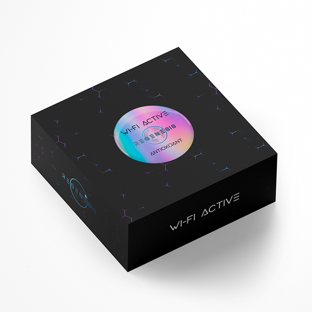 Regenesis Wi-Fi Active Device - Antioxidant to be applied to Wi-Fi Modem - Frequency Harmonizer and Electromagnetic Pollution